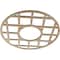 Ekena Millwork O'Neal Wood Fretwork Pierced Ceiling Medallion, Red Oak, 18"OD x 6 1/2"ID x 3/8"T CMWP18X18X0375ONRO - alternate 4